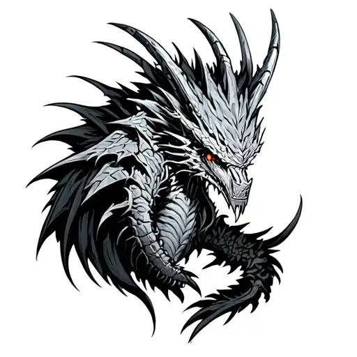 Monster Hunter tattoo design idea