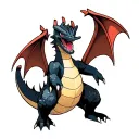 Make a Charizard tattoo design idea