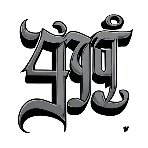 the word תמים with the number 490  tattoo design idea