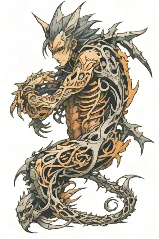 Spinal tattoo tattoo design idea