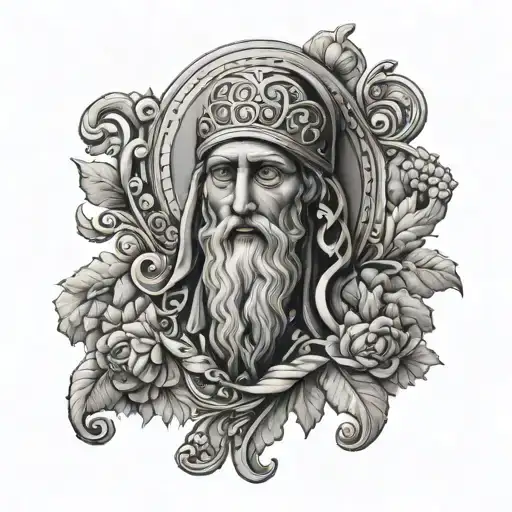 Greek Orthodox Icon Forearm tattoo tattoo design idea