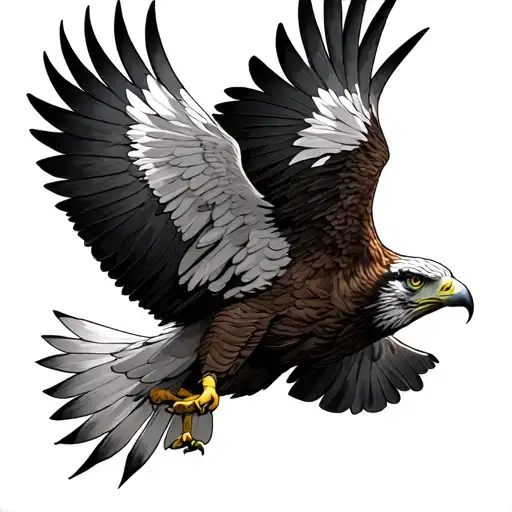 Red Kite tattoo design idea
