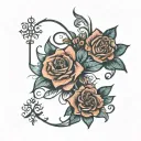 bible verse tattoo design idea