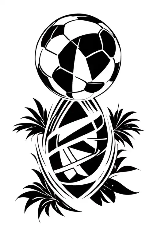 Curacao and World cup 2026 tattoo design idea