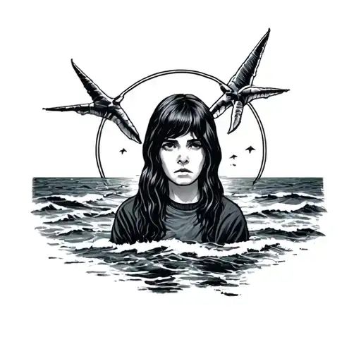 eternal sunshine of the spotless mind, meet me in montauk  tattoo design idea