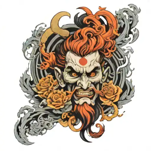 hades Greek god tattoo design idea