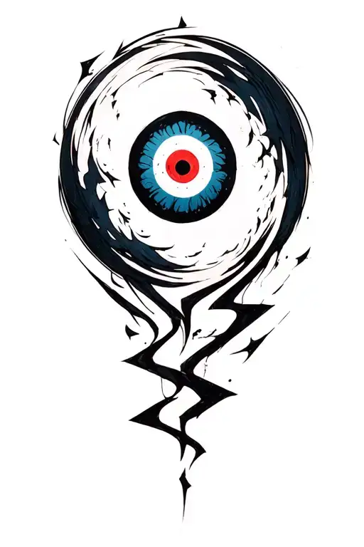 Sasuke Mangekyou Sharingan tattoo design idea