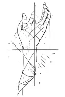 physics and christianity forearm tattoo design idea