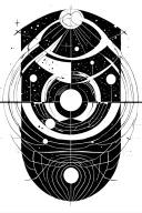Chaos Theory + Energy + Universe tattoo design idea