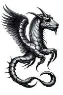 gemini virgo scorpio zodiac tattoo design idea