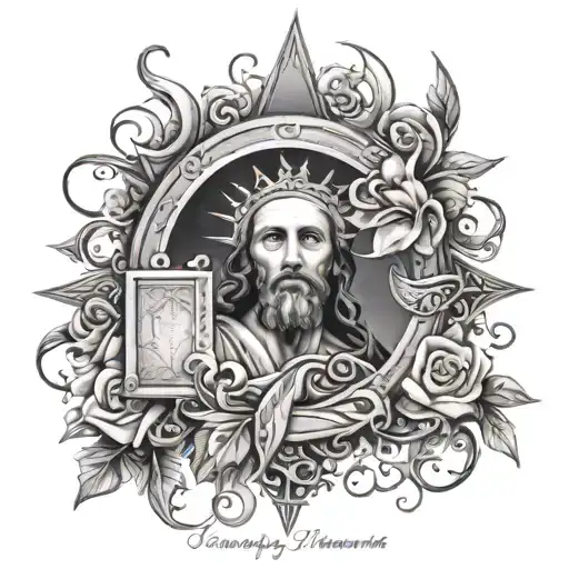 John 13 7 tattoo design idea