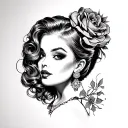 Sissy tattoo design idea