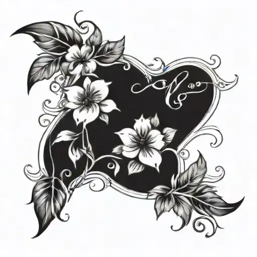 Make me a tattoo in honor of a cousin who passed away and we were always 3 cousins ​​together tattoo design idea