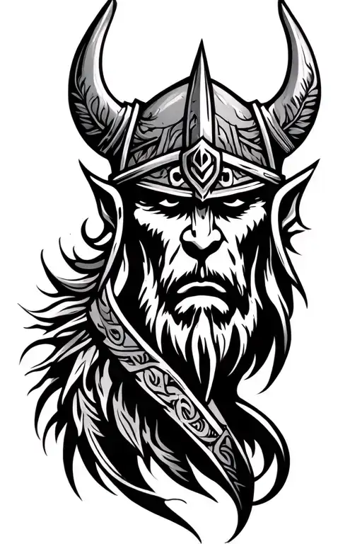 viking sleeve tattoo tribal tattoo tattoo design idea
