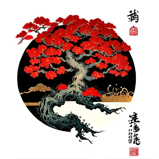 Poison Tree tattoo design idea