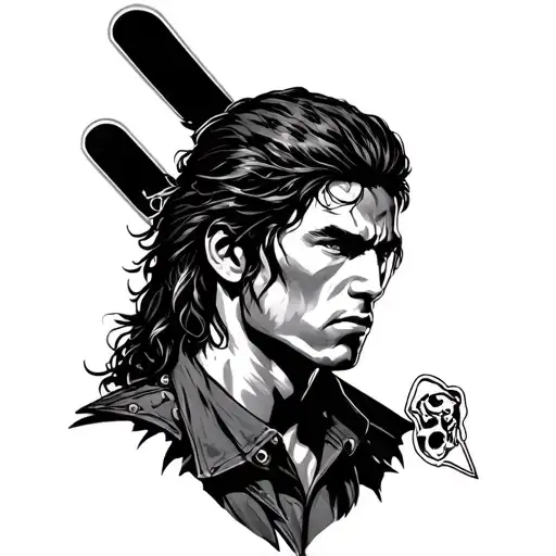 Bucky tattoo design idea