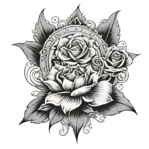 Serenity Prayer tattoo design idea