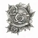 Serenity Prayer tattoo design idea