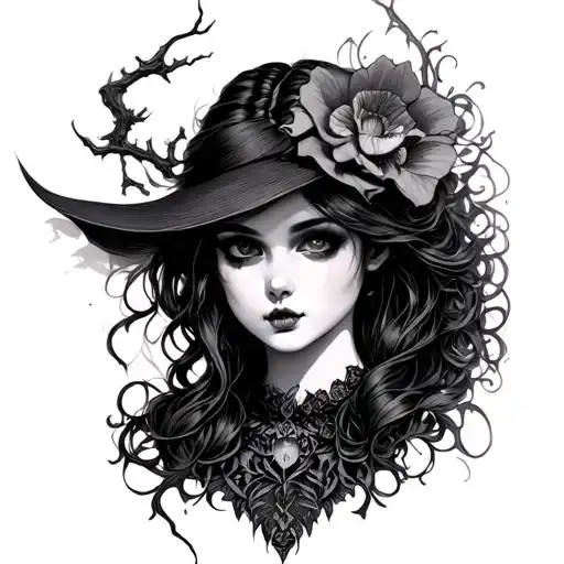 Haunting Adeline tattoo design idea