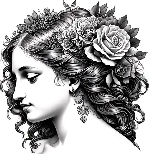 Madonnas tattoo design idea