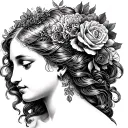 Madonnas tattoo design idea