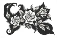 Narcissistic, emotional, physical, and mental abuse survivor tattoo design idea