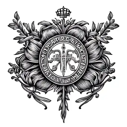 Portugal Gemini Sign tattoo design idea