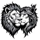 Leo And Virgo tattoo design idea