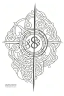 mark 8:36 tattoo design idea