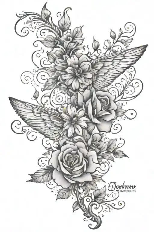 "worrying about tomorrow steals the beauty of today; live now, breathe now, be now" on a piece of paper tattoo design idea