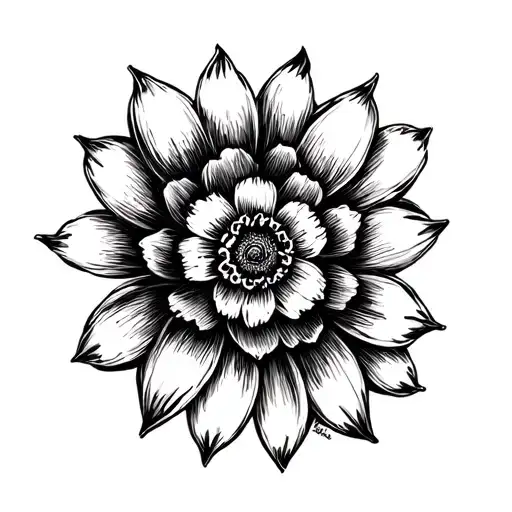 crayon tattoo design idea