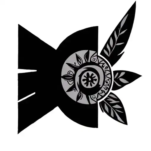 Puerto Rican Taino tattoo design idea