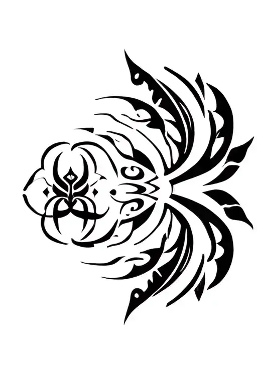 8 Buddhist and energetic symbols that represent the tattoo design idea