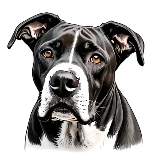 Great Dane tattoo design idea