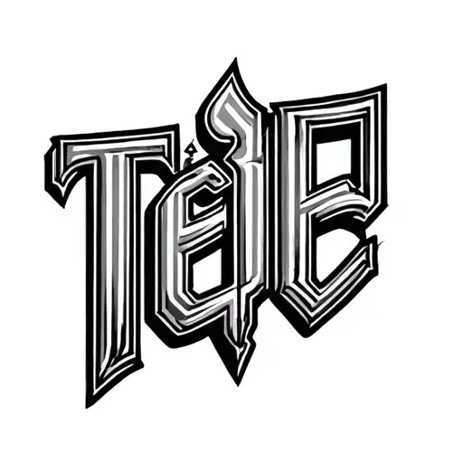 "cameroon" lettering tattoo design idea