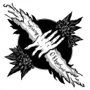 Survivor Of Abuse tattoo design idea