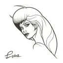 elvira tattoo design idea