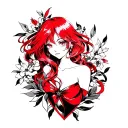 Rias Gremory tattoo design idea
