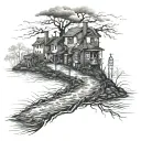 I passed through floods, sorrows and storms, I informed the whole city about your presence tattoo design idea