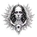 in utero nirvana tattoo design idea