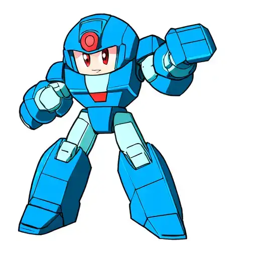 Mega Man tattoo design idea