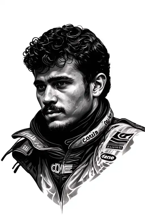 lando Norris f1 tattoo design idea