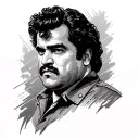 Pablo Escobar tattoo design idea