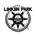 A linkin park logo which shows the incompleteness from band members from the past but also embracing the new era tattoo design idea
