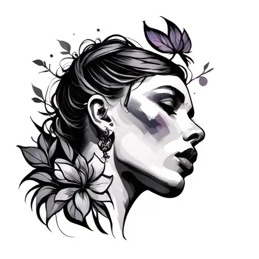 Bisexual tattoo design idea