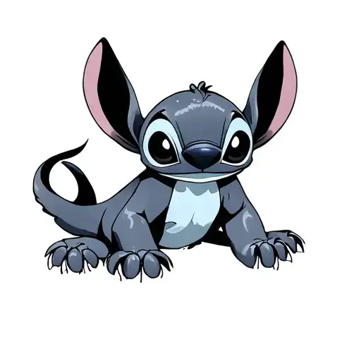stich tattoo design idea