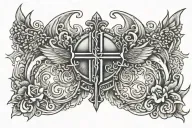 psalms 18:2 tattoo design idea