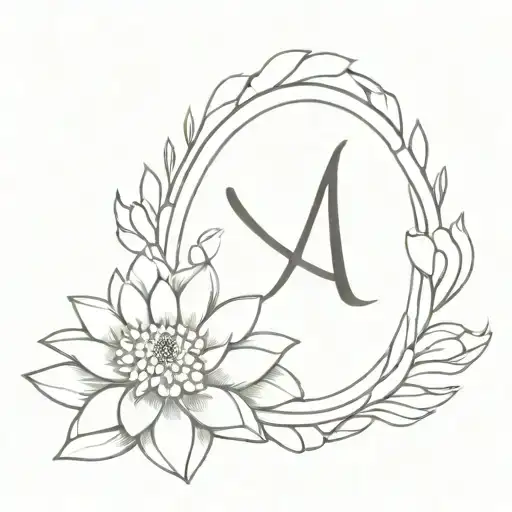 November 7, 2021 in Roman number, chrysanthemum, surrender to god  tattoo design idea
