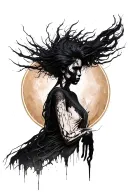 shadow slave. mark of shadow tattoo design idea