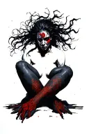 shadow slave. mark of shadow tattoo design idea